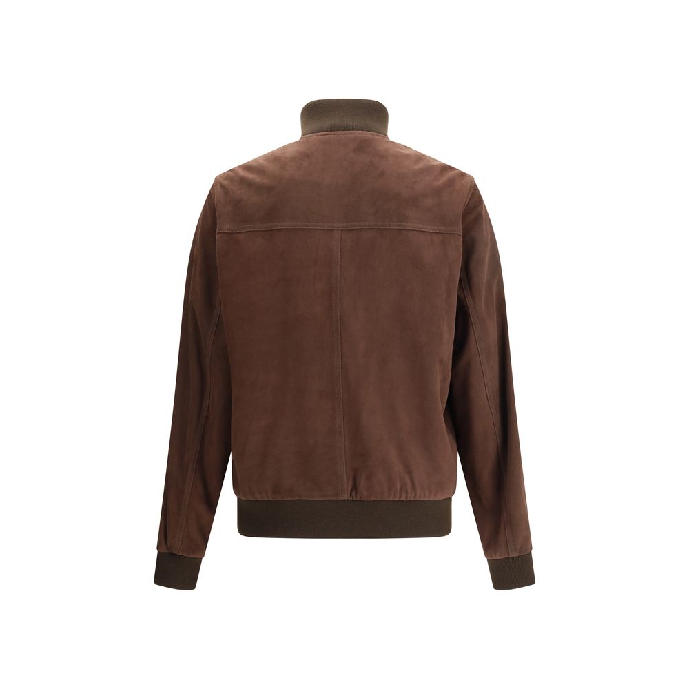 Valstar Brown Goatskin Bomber