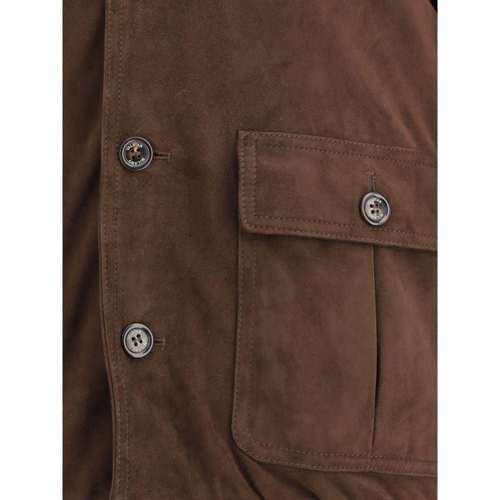 Valstar Brown Goatskin Bomber