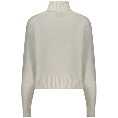 Calvin Klein White Cotton Sweater