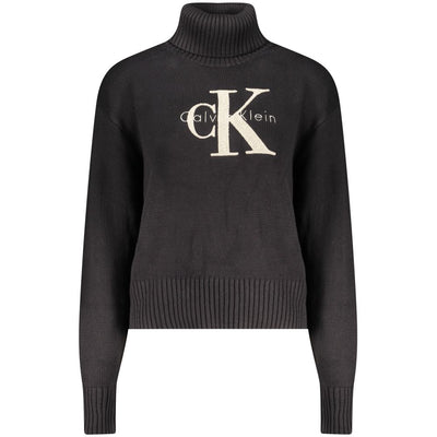 Calvin Klein Black Cotton Sweater