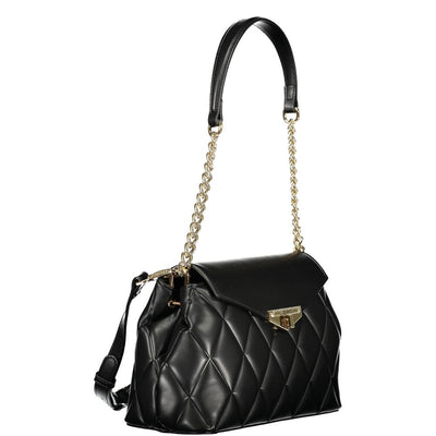 Mario Valentino Black Polyethylene Handbag