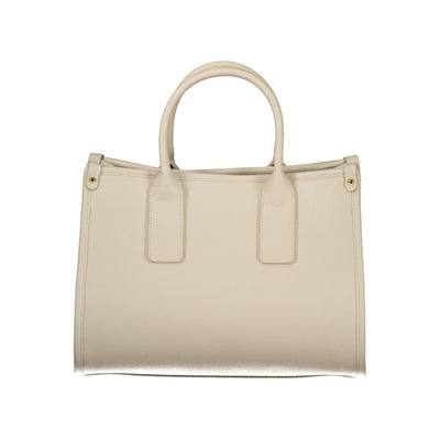 Mario Valentino Beige Polyethylene Handbag