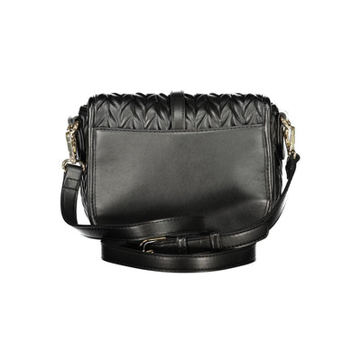 Mario Valentino Black Polyethylene Handbag