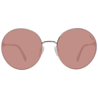 Emilio Pucci Rose Gold Metal Sunglasses