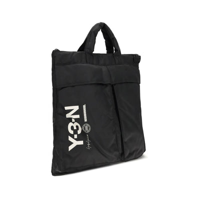 Y-3 Black Polyamide Shoulder Bag