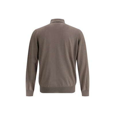 Brunello Cucinelli Bicolor Cashmere Dress Shirt