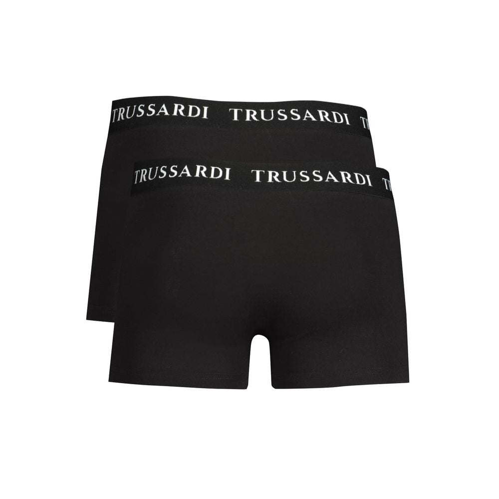 Trussardi Zwart Katoenen Ondergoed