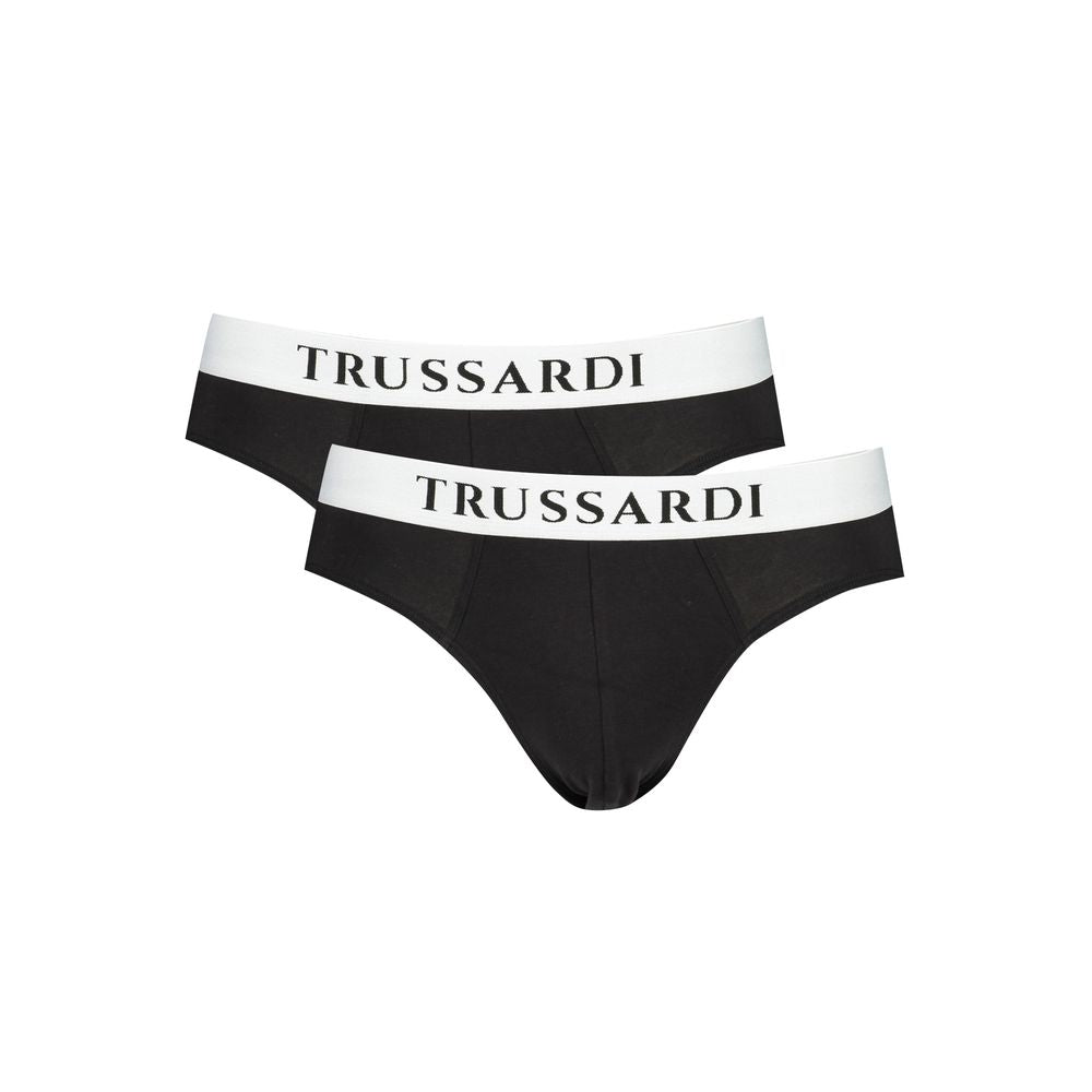 Trussardi Zwart Katoenen Ondergoed