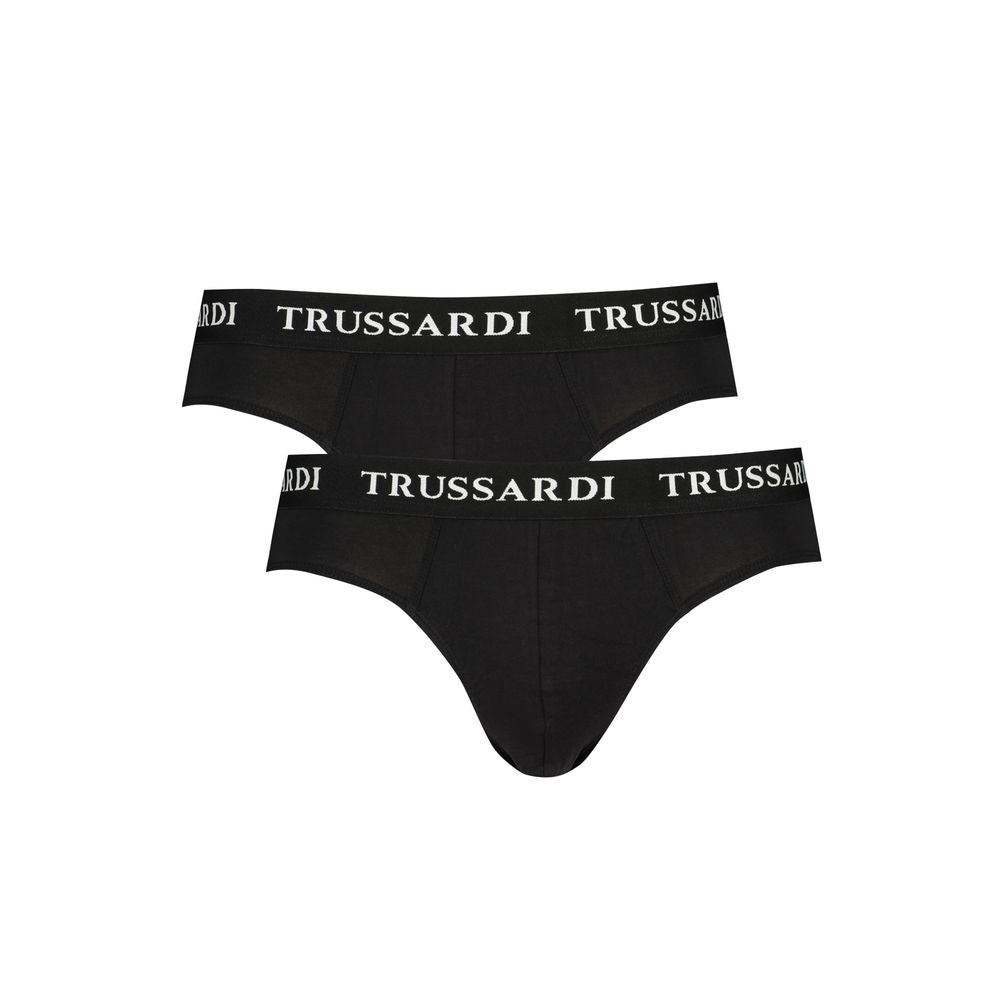 Trussardi Zwart Katoenen Ondergoed