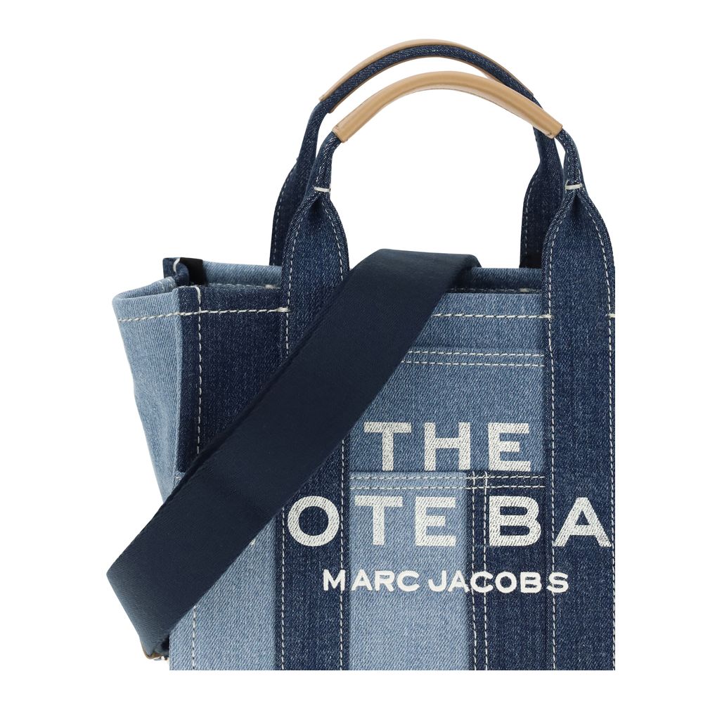 Marc Jacobs Blauwe Katoenen Schoudertas