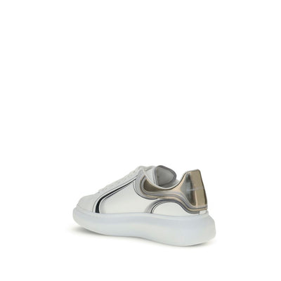 Alexander McQueen White Rubber Platform Sneakers