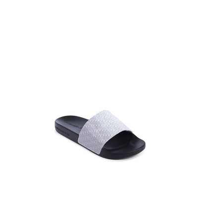 Calvin Klein Zwarte Polyurethaan Sandalen