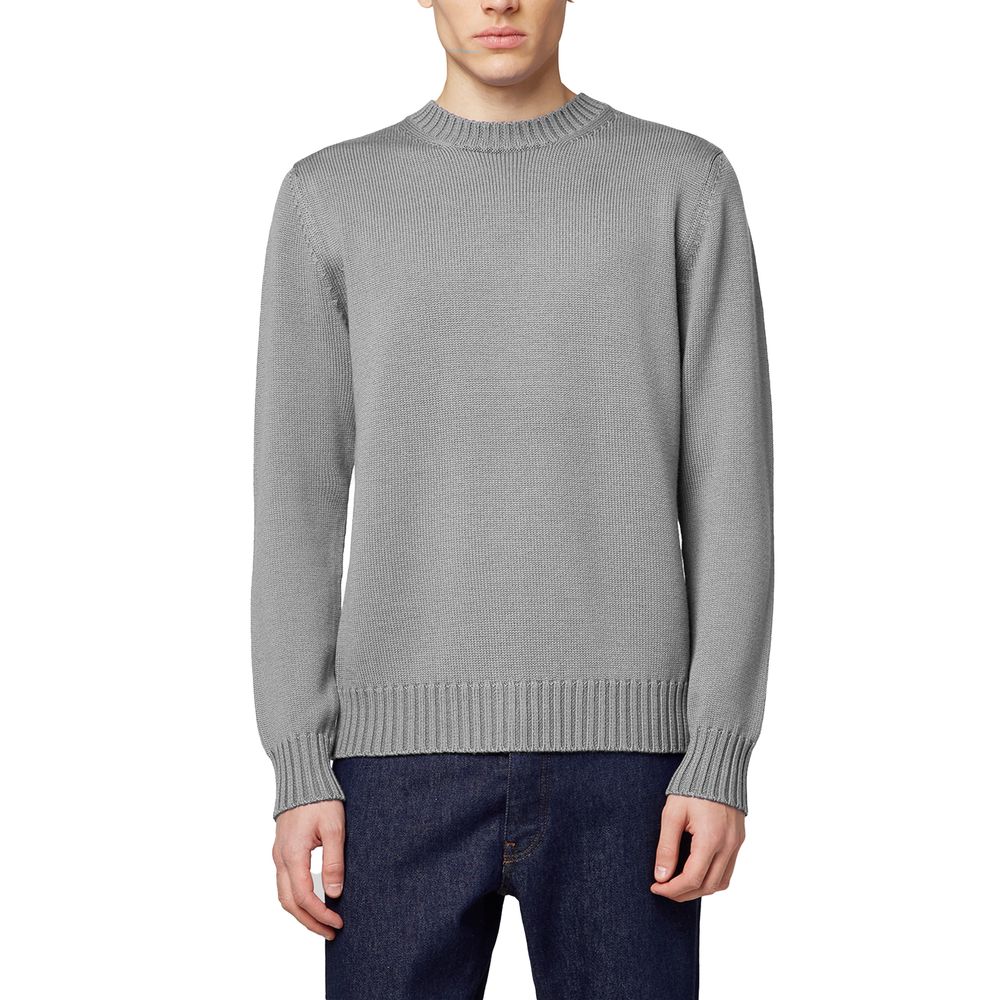 Alpha Studio Gray Cashmere Sweater