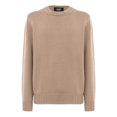 Alpha Studio Brown Cashmere Sweater