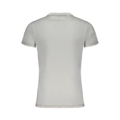 Aeronautica Militare White Cotton T-Shirt