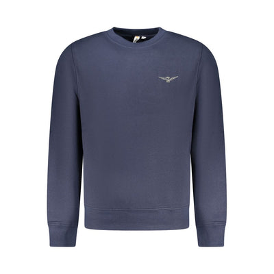 Accademia Militare Blue Cotton Men Sweater