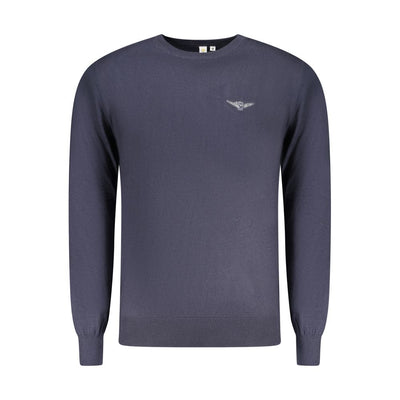 Accademia Militare Blue Cotton Men Sweater