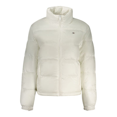 Tommy Hilfiger White Polyester Jackets & Coat