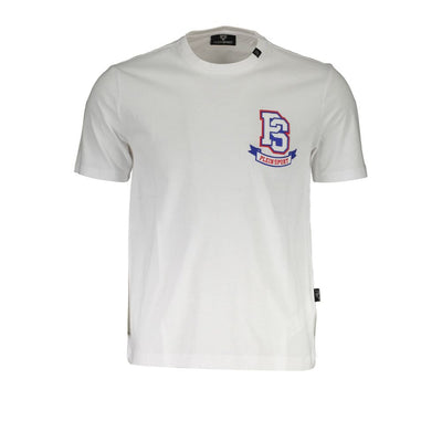 Plein Sport White Cotton T-Shirt
