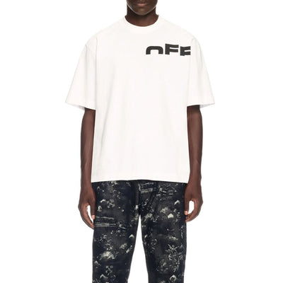 Off-White White Cotton T-Shirt