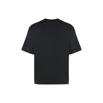 Off-White Black Cotton T-Shirt