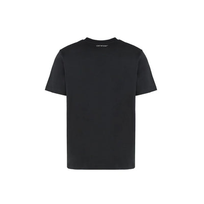 Off-White Black Cotton T-Shirt