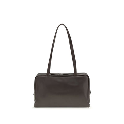 The Row Brown Calf Leather Bos Taurus Shoulder Bag
