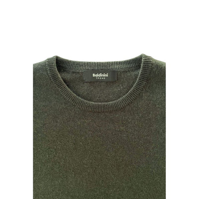 Baldinini Trend Green Cashmere Sweater