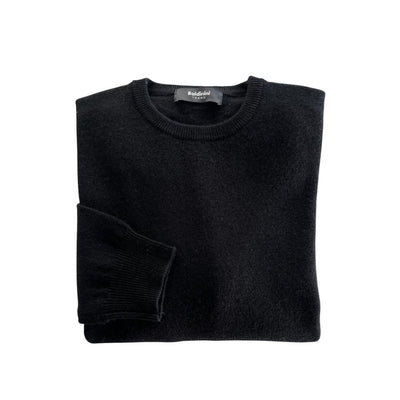 Baldinini Trend Black Cashmere Sweater