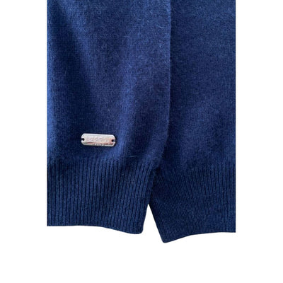 Baldinini Trend Blue Cashmere Sweater