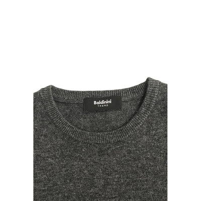 Baldinini Trend Gray Cashmere Sweater