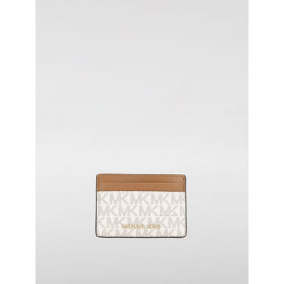 Michael Kors Beige Pvc Cardholder
