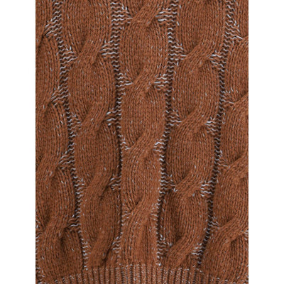 Marni Brown Fleece Wool Sweatshirt