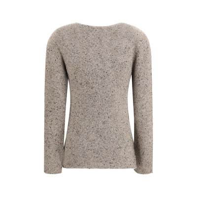 The Row Beige Cashmere Top