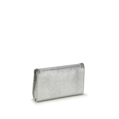 Stella McCartney Silver Polyester Shoulder Bag