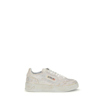 Autry White Rubber Low Top Sneakers