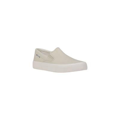 Tommy Hilfiger Jeans Beige Recycled Cotton Slip-On Loafers