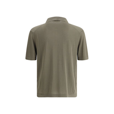 Cruna Green Cotton Polo Shirt