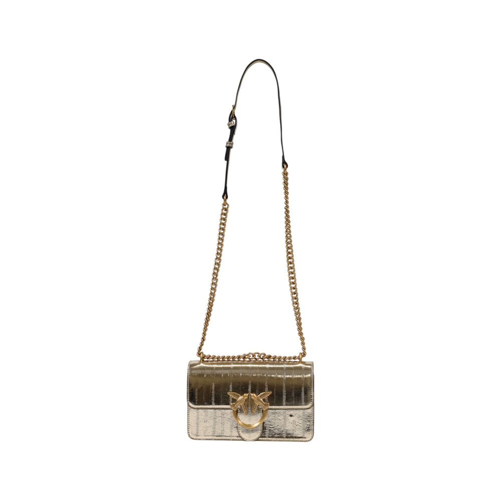 PINKO Bicolor Polyester Handbag