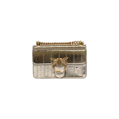 PINKO Bicolor Polyester Handbag