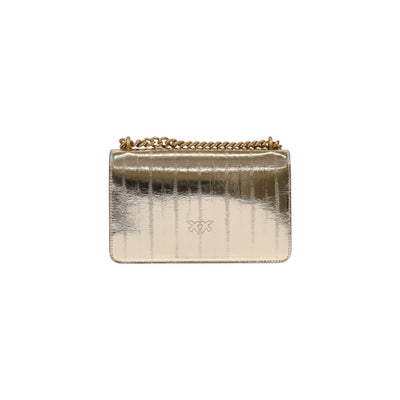 PINKO Bicolor Polyester Handbag
