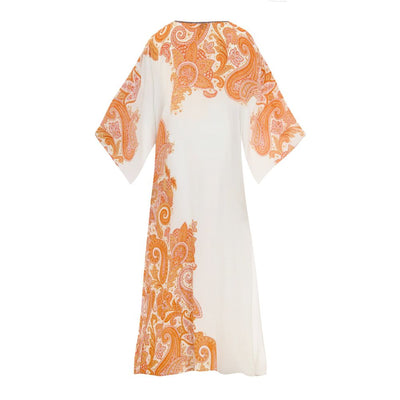 Etro Bicolor Viscose Casual Dress