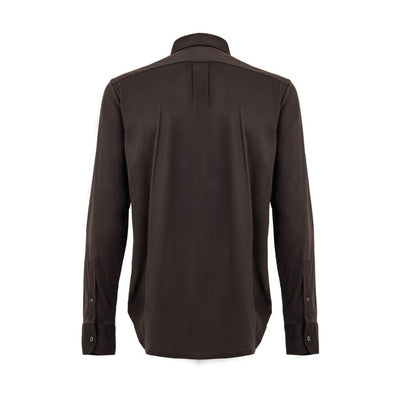 Tom Ford Brown Silk Shirt