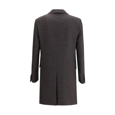 ZEGNA Brown Wool Coat