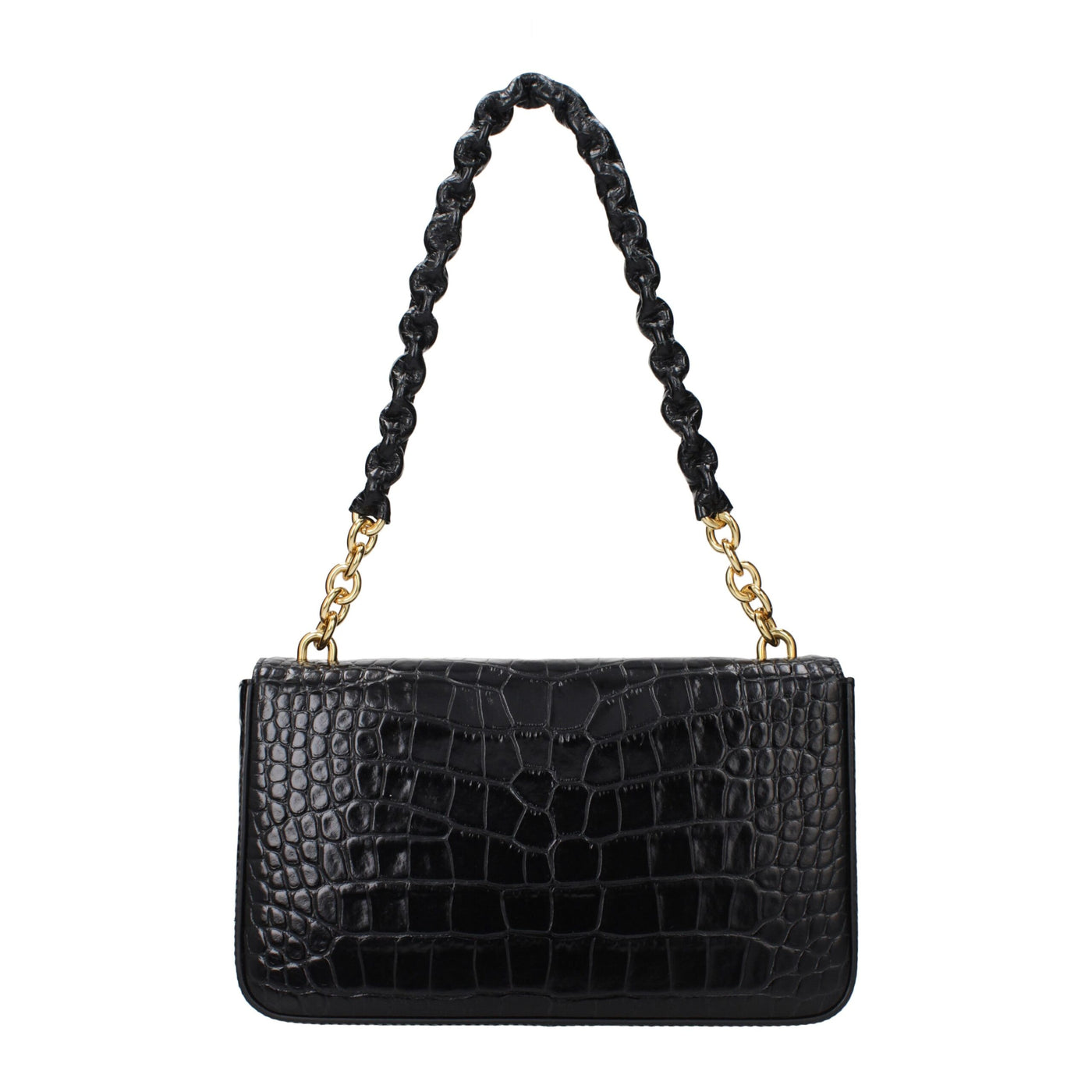 Tom Ford Black Leather Shoulder Bag