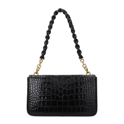Tom Ford Black Leather Shoulder Bag