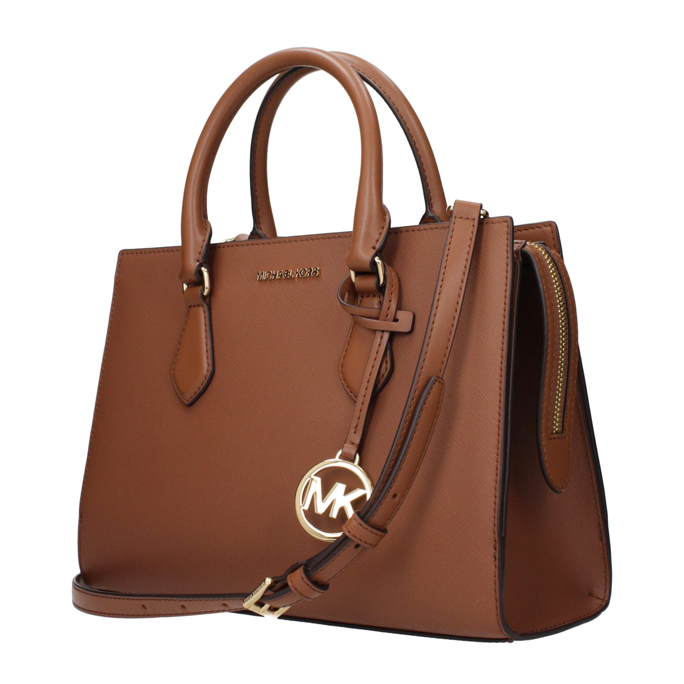 Michael Kors Brown Fabric Handbag