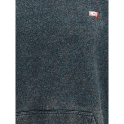 Diesel Black Polyester Sweatshirt