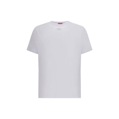 Diesel White Cotton T-Shirt