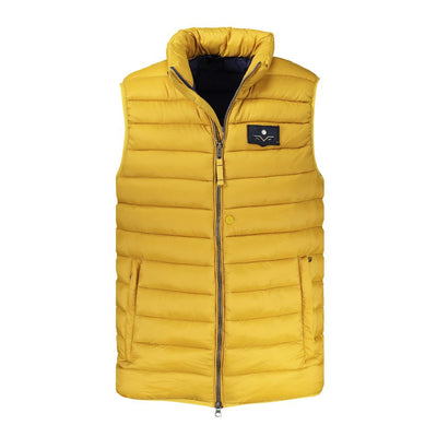 Armata Di Mare Yellow Polyamide Sleeveless Jacket